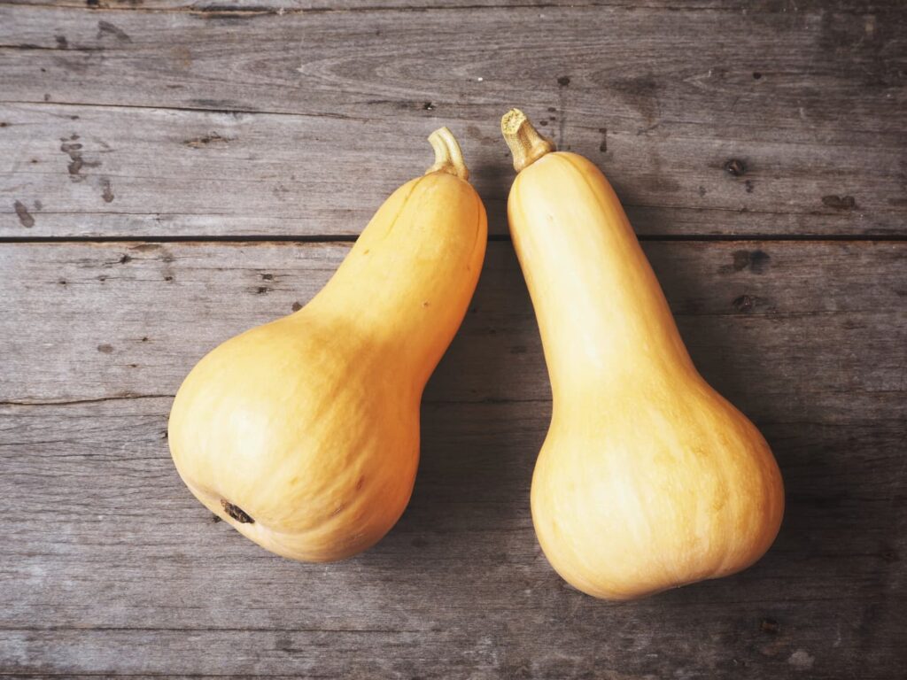 Butternut Squash on aged surface