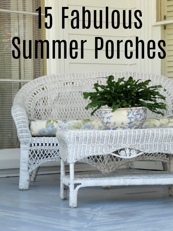 15 Fabulous Summer Porches