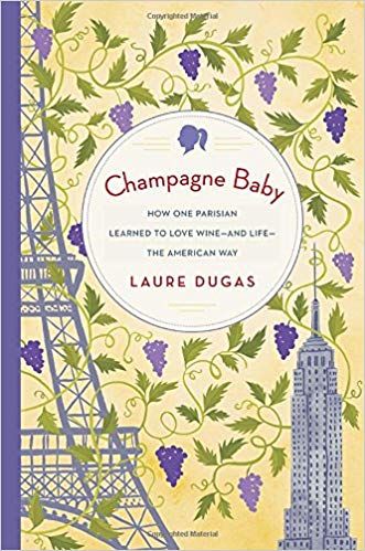 Champagne baby book cover Laure Dugas. 