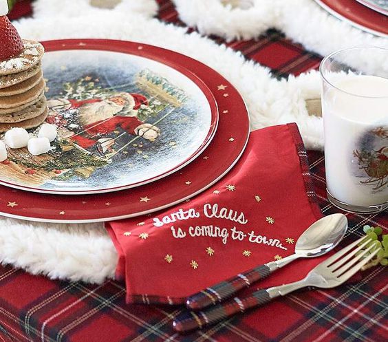 Mad for Plaid: Plates From Pottery Barn & More