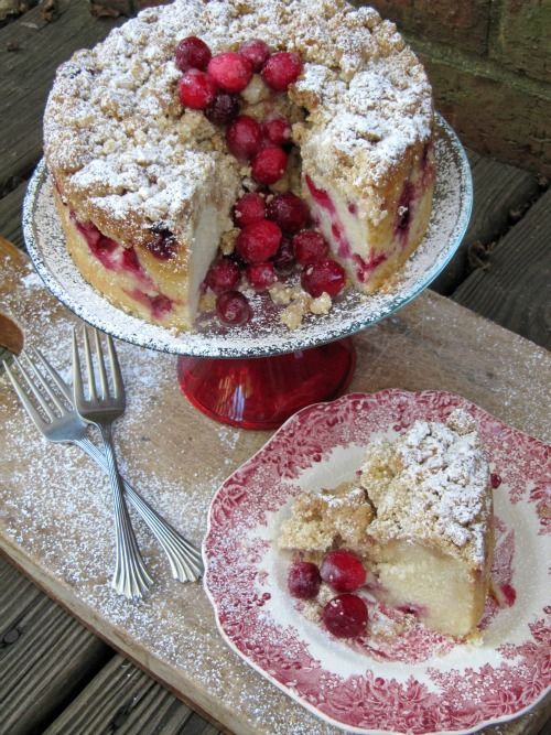 Cranberry Almond Cake