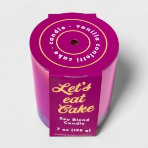 Let's Eat Cake Candle