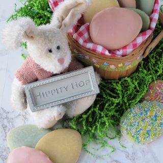 Easy Decorated Easter Egg Sugar Cookies