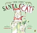book cover of Here Comes Santa Cat