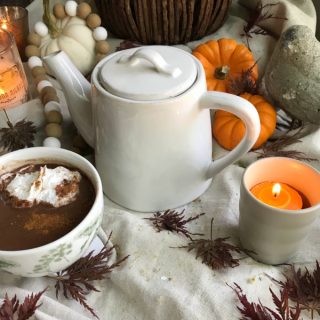 Fall Friday Favorites pumpkins birds and hot chocolate