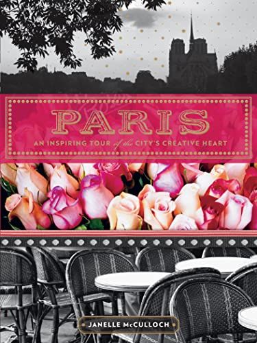Book cover in black and fuchsia pink Paris: An Inspiring Tour of the City's Creative Heart