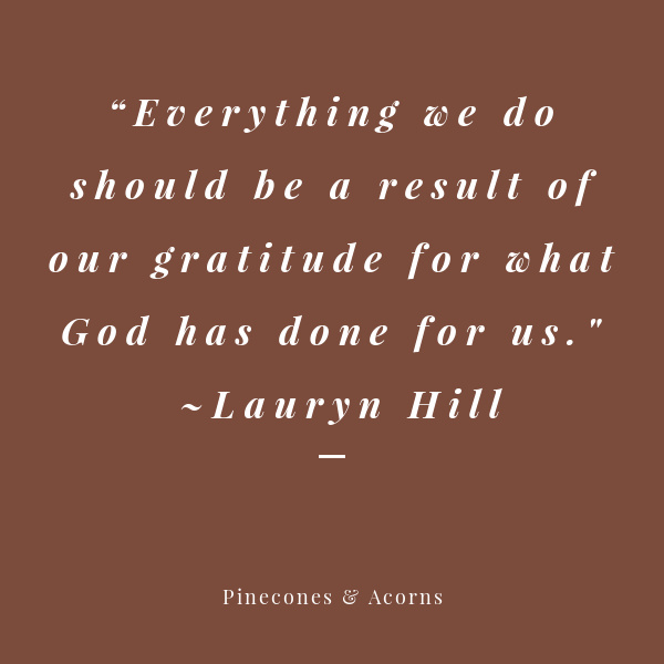 Lauryn Hill Quote gratitude