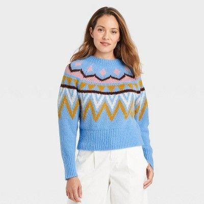 fair isle sweater from target