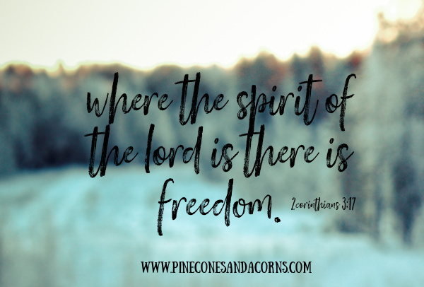 where the spirit of the lord is there is freedom