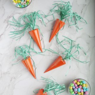 DIY Terrain Inspired Easter Carrot Favors