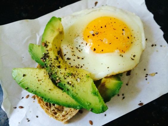 Monday Morning musings avocado and egg toast