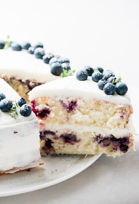 Blueberry Lemon cake