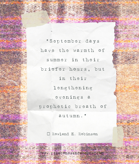 Quote September days