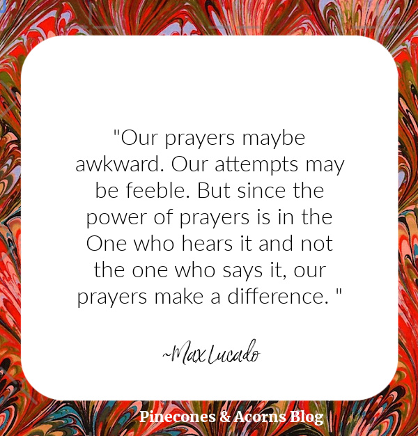 Silent Sunday Quote The power of prayer Max Lucado