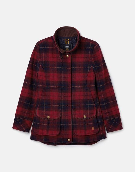 Friday Favorites Joules plaid jacket