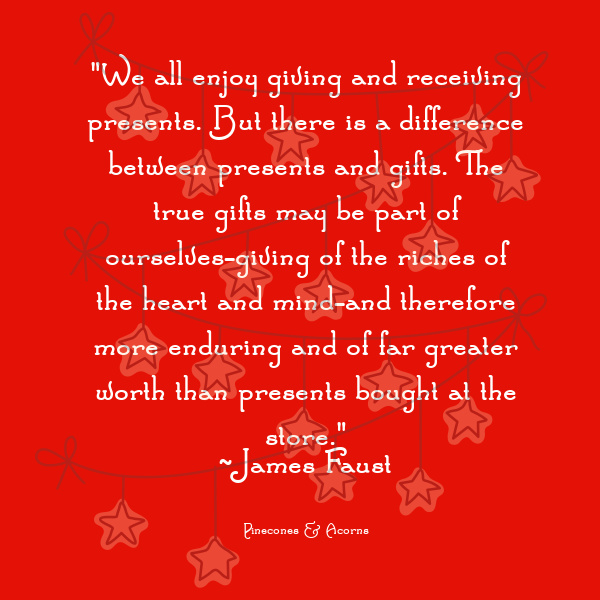 Gifts of the heart and mind