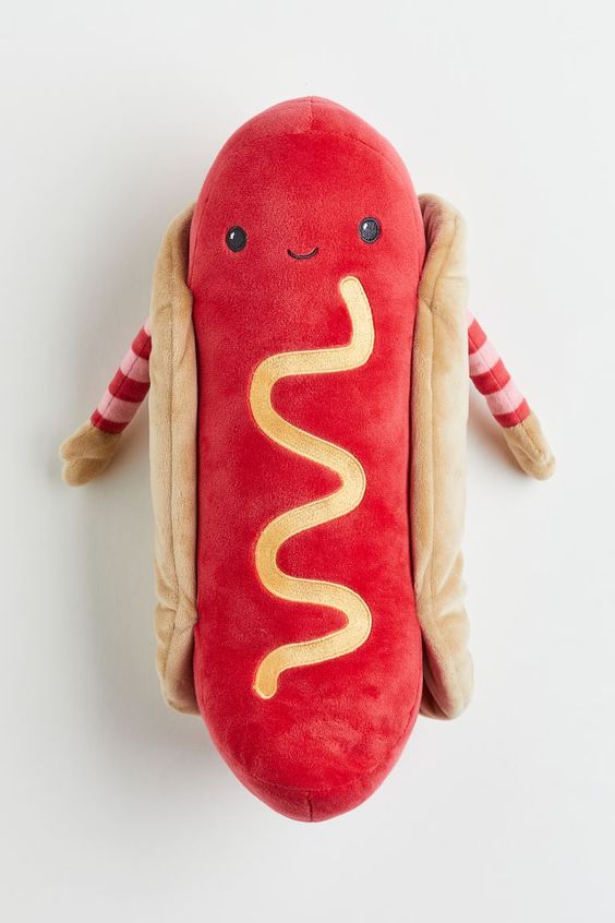 Friday Favorites H&M Hot Dog stuffed toy