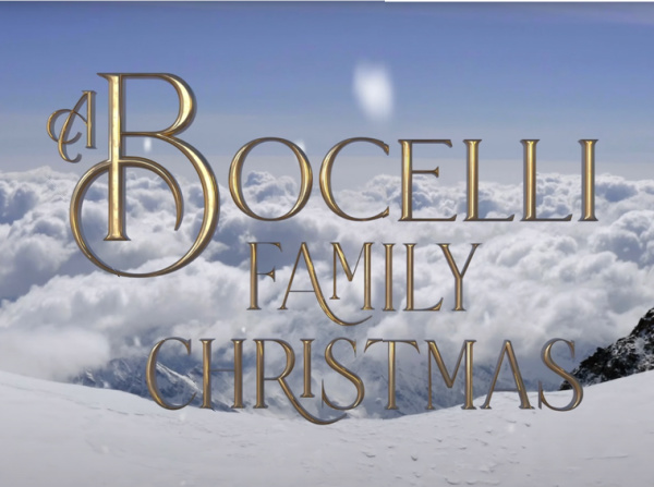 bocelli family Christmas