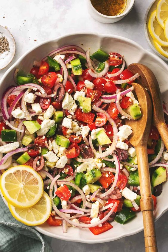Mediterrinean greek salad 