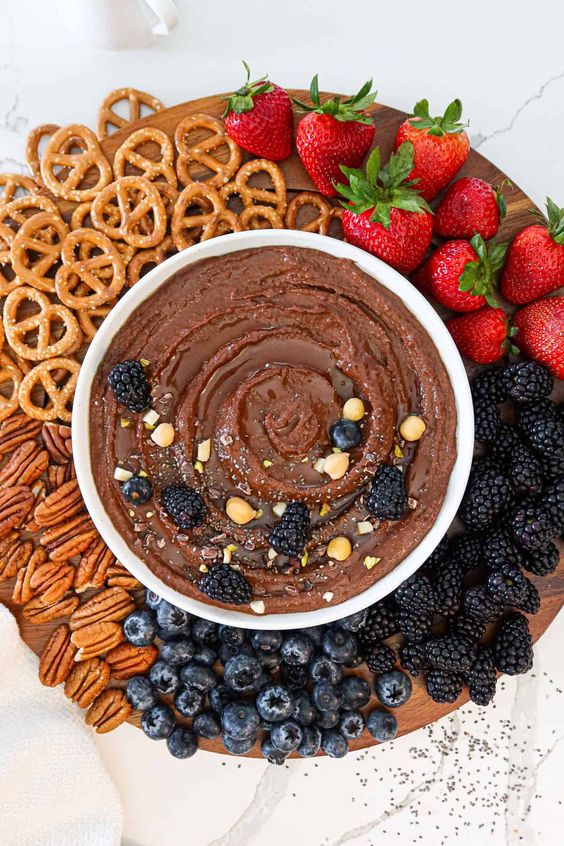 DELICIOUS DARK CHOCOLATE HUMMUS RECIPE