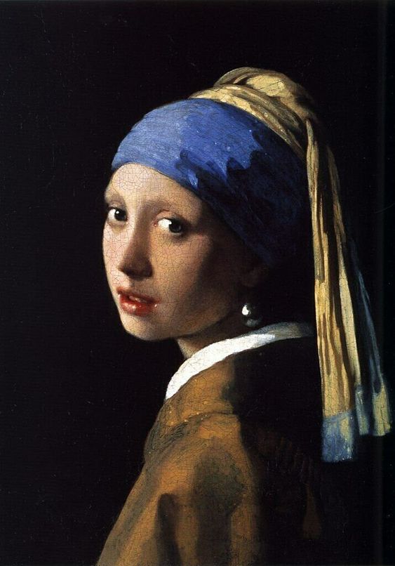 Vermeer, girl with a pearl earring. 
