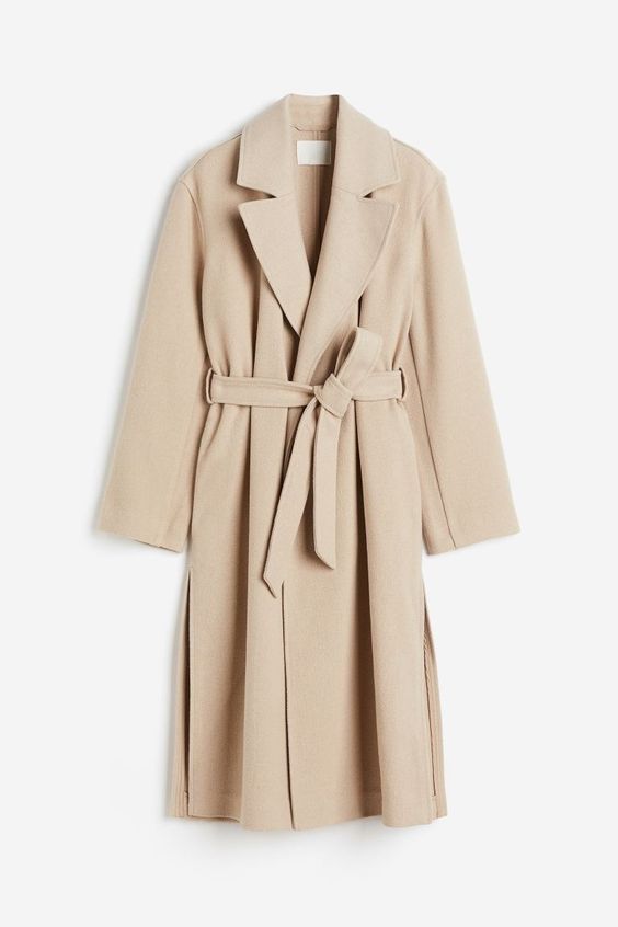 Monday Musings A tan trench coat. 