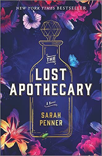 The best fall books to read, the lost apothecary book cover. 