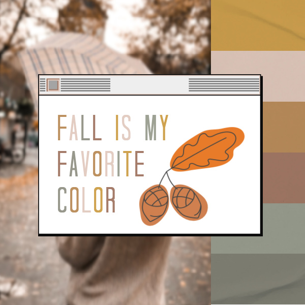 Fall is my favorite color quote
