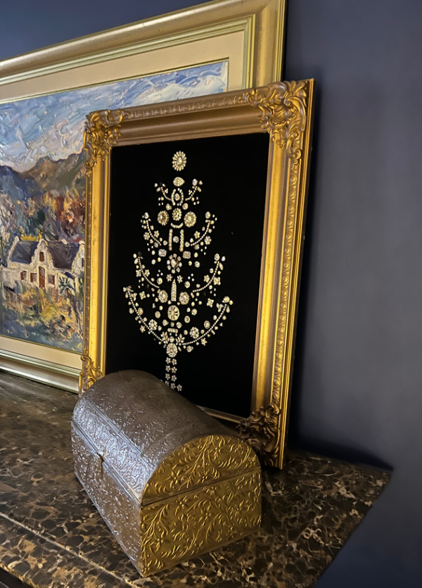 Rhinestone Christmas tree