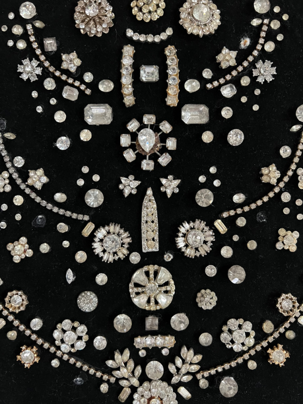 Rhinestone Christmas Tree. 