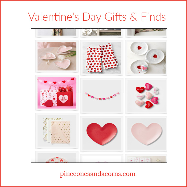 Valentines Day Finds & Gifts collage 