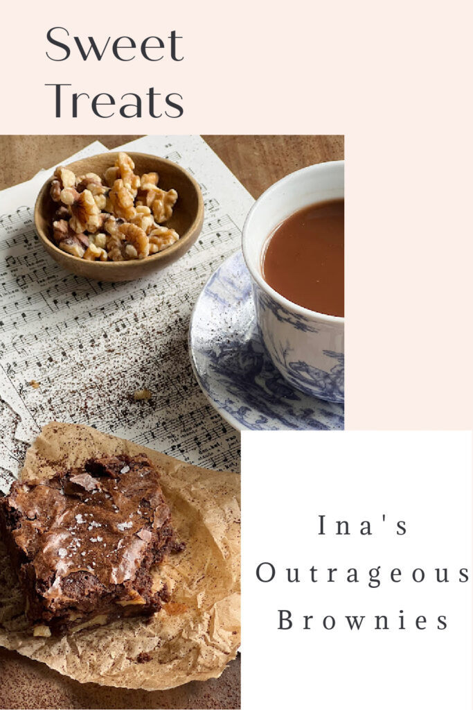 Inas Outrageous Brownies