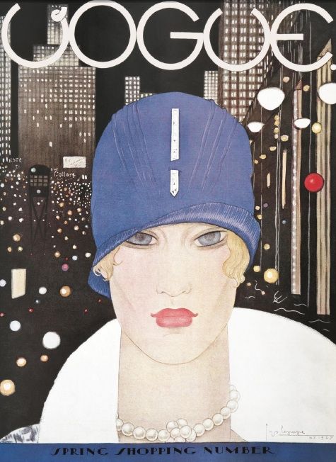 Lee Miller cover on Vogue. 