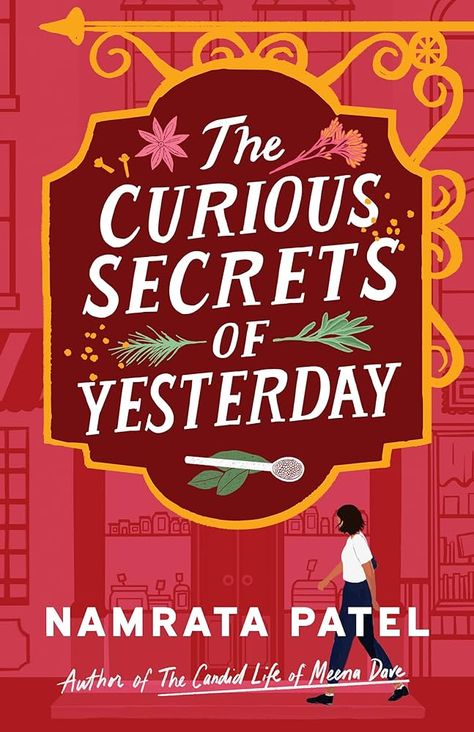 The Curious Secrets of Yesterday book cover. 