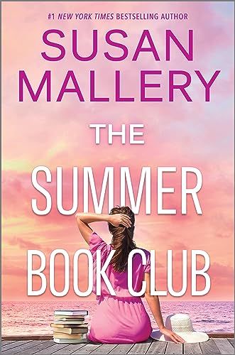 The Summer Book Club book cover with a woman and her back to the reader. 