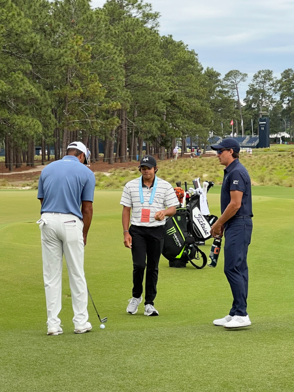 Tiger Woods, Charlie Woods, Ricki Fowler