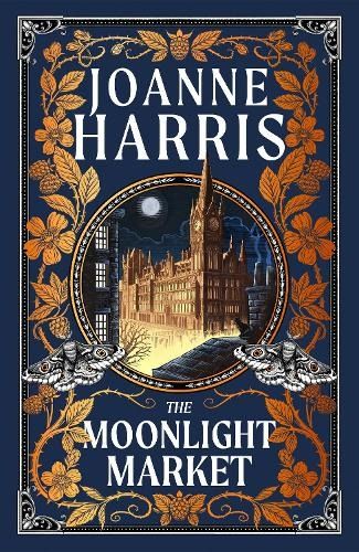 Book cover of The Moonlight Market Joanne Harris. 