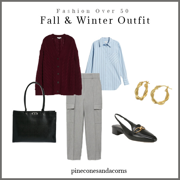 Fashion over 50 Fall and Winter Outfit.