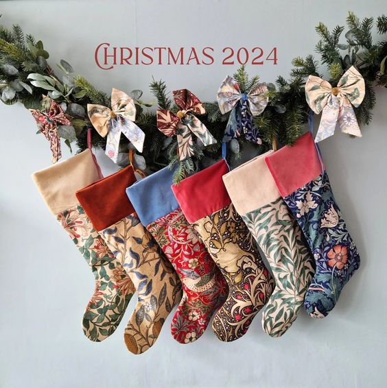 William Morris Christmas Stockings!