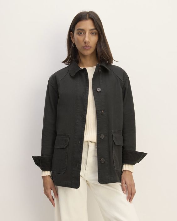 Everlane barn jacket. 