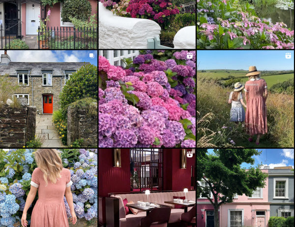 London is Pink Instagram Photos