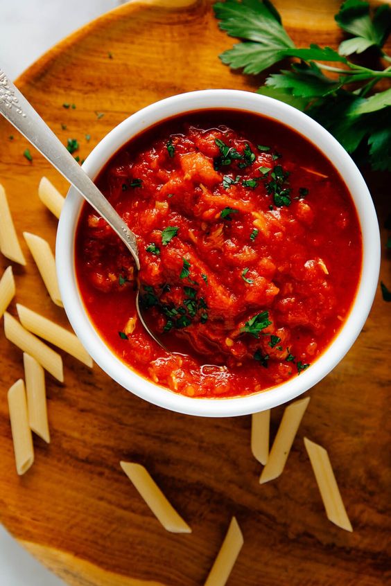 arrabbiata sauce. 