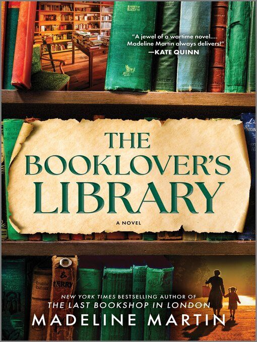 The Book Lovers Library book cover. 