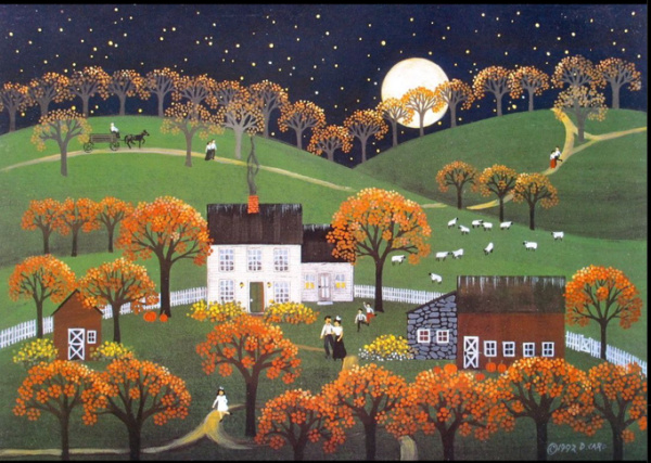 An Evening Walk by Diana Card