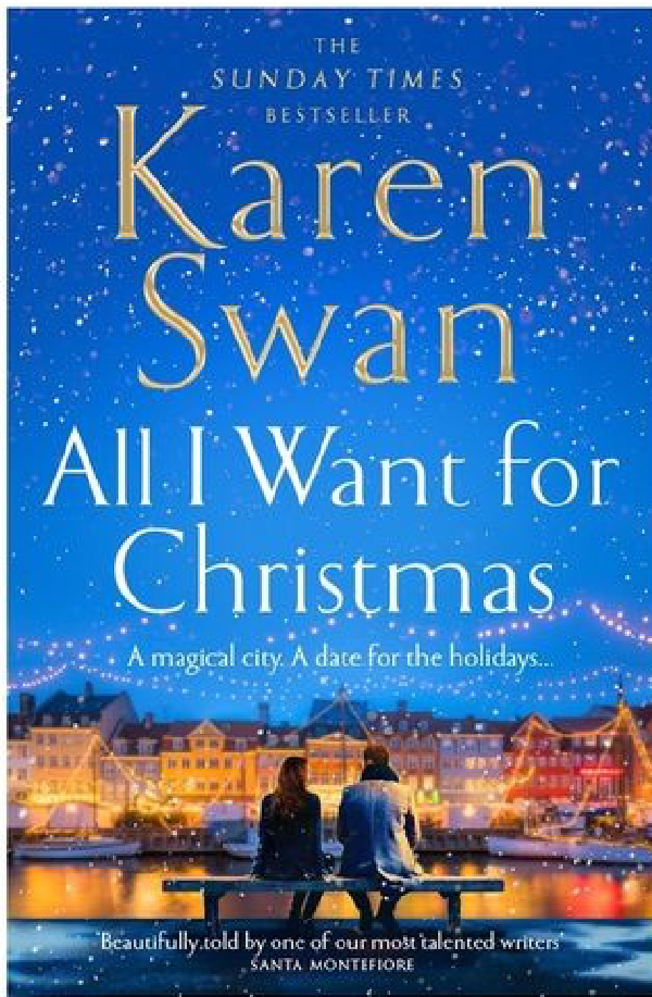 All I want for christmas book cover. 