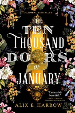 The Ten Thousand Doors of January book cover. 