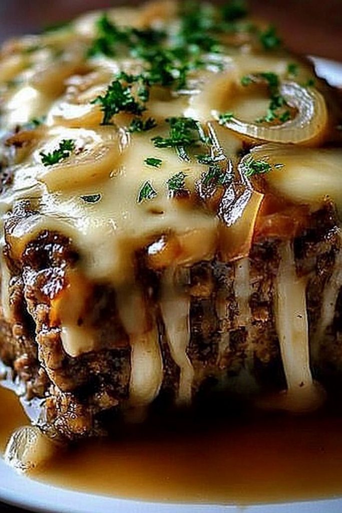French Onion Meatloaf. 