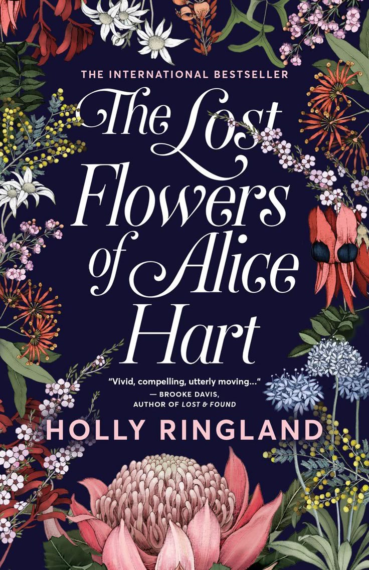 The Lost Flowers of Alice Hart book cover. 