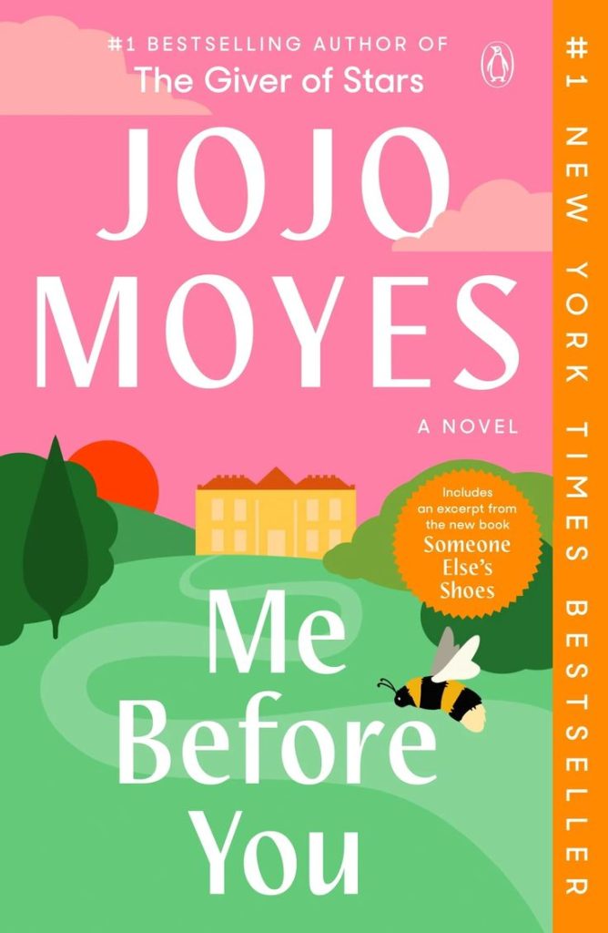 Book cover of Me Before You.
