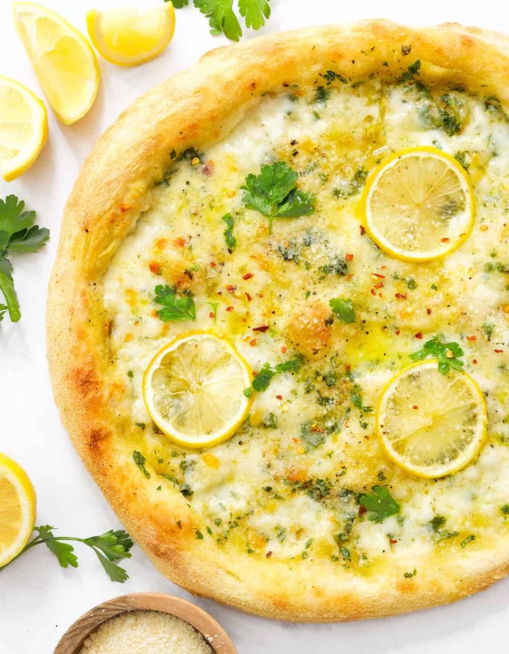 Lemon Pizza. 